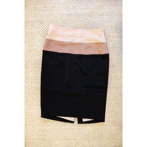 Tri Color Ann Taylor Skirt